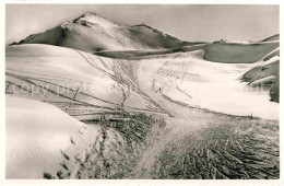 12646488 Parsenn Weissfluhjoch Schussabfahrt Von Der Bretterwand Skigebiet Parse - Altri & Non Classificati