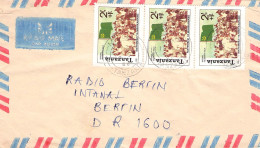 TANZANIA  - AIRMAIL 1988 - BERLIN/GDR  / 7004 - Tanzanie (1964-...)