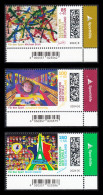 !a! GERMANY 2024 Mi. 3825-3827 MNH SET Of 3 SINGLES From Lower Right Corners - Olympic Games 2024, Paris - Unused Stamps