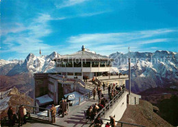 12641624 Schilthorn Muerren Berner Oberland Drehrestaurant Piz Gloria Eiger Moen - Andere & Zonder Classificatie