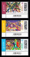 !a! GERMANY 2024 Mi. 3825-3827 MNH SET Of 3 SINGLES From Lower Left Corners - Olympic Games 2024, Paris - Ongebruikt