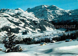 12641613 Lenk Simmental Winter Wildstrubel Dorf Lenk Simmental - Otros & Sin Clasificación