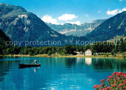 12641518 Kloental Kloentaler See Hotel Vorauen Campingplatz Boot Alpenblick Kloe - Altri & Non Classificati