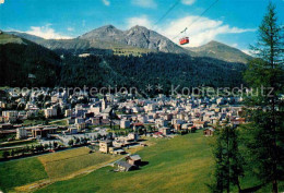 12641511 Davos GR Gesamtansicht Mit Schatzalp Strelaalp Strelapass Und Schiahoer - Sonstige & Ohne Zuordnung