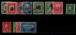 Canal De Panama Lot De 12 Timbres Différents Oblitéré - Panama