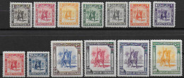 1950 Cirenaica Amm. Autonoma 13v. MNH Sass. N. 1/13 - Otros & Sin Clasificación