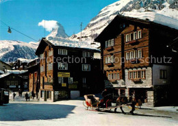 12640834 Zermatt VS Matterhorn Ortsansicht Zermatt - Sonstige & Ohne Zuordnung