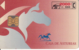 CP-021 TARJETA DE CAJA DE ASTURIAS DEL 01/94 Y TIRADA 21000 - Commemorative Pubblicitarie