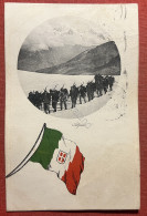 Cartolina Militare WWI - Alpini - 1915 - Autres & Non Classés