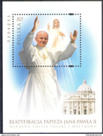 2011 Polonia, Beatificazione Giovanni Paolo II Emis.Congiunta  MNH ** - Joint Issues