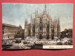 Cartolina - Milano - Piazza Del Duomo - 1914 - Milano (Mailand)