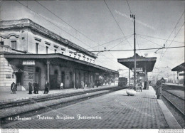 Ar383 Cartolina Aversa Interno Stazione Ferroviaria Provincia Di Caserta - Caserta