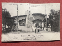 Cartolina Torino Esposizione D'Arte - Padiglione Della Fotografia Artistica 1902 - Altri & Non Classificati