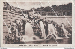 At180 Cartolina Caserta Citta' Parco Reale La Cascata Dei Delfini - Caserta