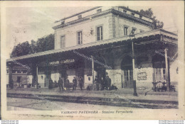 D638 Cartolina Vairano Paternora Stazione Ferroviaria Provincia Di Caserta - Caserta