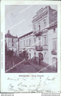 Bq608 Cartolina Sparanise Corso Ferrovia 1907 Bellaprovincia Di Caserta Campania - Caserta
