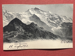 Cartolina - Switzerland - Grindelwald - Hotel Männlichen - 1902 - Non Classés