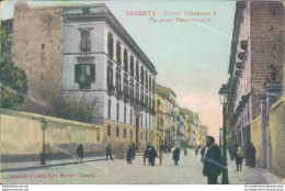 Aa76 Cartolina Caserta Citta' Corso Umberto I Palazzo Provinciale - Caserta