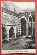 Cartolina - Noli ( Savona ) - S. Paragorio - Antica Cattedrale - 1913 - Savona