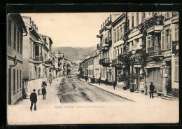 AK Bad Ems, Blick In Die Untere Römerstrasse  - Bad Ems