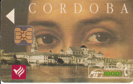 CP-022/a TARJETA DE 1000 PTAS DE CORDOBA DE FECHA 2/94 Y TIRADA ???? - Commemorative Advertisment