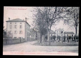 Cp, 66, Bourg-Madame, Avenue D'Ax Les Thermes Et La Caserne De Douane, Vierge, Ed. LF-phototypie Labouche Frères - Sonstige & Ohne Zuordnung