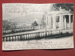 Cartolina - Baden-Baden - Das Echo - 1899 - Unclassified