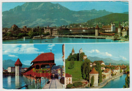 LUCERNA   VEDUTE   (VIAGGIATA) - Luzern