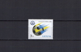 Lithuania 2004 Football Soccer, FIFA Centennial Stamp MNH - Nuovi