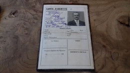 236/ ANCIENNE CARTE D IDENTITE ??? - Membership Cards