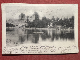 Cartolina - Torino - Castello Del Valentino Verso Il Po - 1902 - Otros & Sin Clasificación