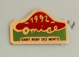 Pin's Saint Remy Des Monts Comice 1992  Sarthe - Cities