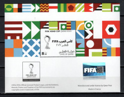 Qatar 2021 Football Soccer World Cup S/s MNH - 2022 – Qatar