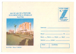 IP 92 - 136 SLATINA - Stationery - Unused - 1992 - Enteros Postales