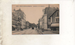 92. CPA - BOULOGNE SUR SEINE - Le Port - Bateaux - Péniches - 1907 - Scan Du Verso - - Boulogne Billancourt