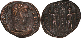 ROME - Nummus - CONSTANS - GLORIA EXERCITVS - Thessalonique (SMTSA) - 337 AD - RIC.57 - 19-075 - El Impero Christiano (307 / 363)