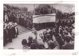 RO 87 - 20374 BUCURESTI, Defilatea Prin Fata Lui Ion ANTONESCU Si A Gen. BAGULESCU ( 18/12 Cm ) - Old Press PHOTO - 1940 - Rumänien