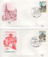 COB - FDC N° 521/24 - Timbre N° 1870/73 - 1971-1980