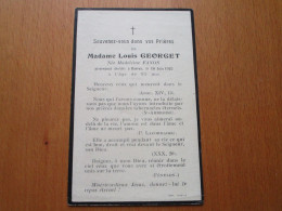 BARROU - Souvenez-vous Dans Vos Prières De Madame Louis GEORGET, Née Madeleine FANON - Other & Unclassified