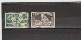 1939 N°459 Et 460 Croix Rouge Oblitérés (lot 21) - Gebraucht