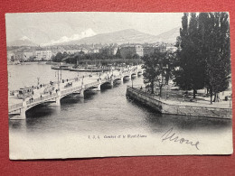 Cartolina - Switzerland - Genève Et Le Mont-Blanc - 1905 - Ohne Zuordnung