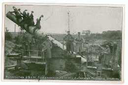 BL 11 - 7613 GRODNO, Belarus, Russian Soldiers On Gun - Old Postcard, CENSOR - Used - 1916 - Bielorussia