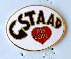 Pin's GSTAAD My Love Suisse - Steden