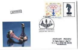 COV 67 - 214 CHESS, Romania - Cover - Used - 2005 - Covers & Documents