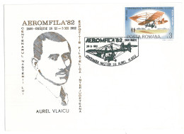 COV 67 - 331 AIRPLANE, Romania - Cover - Used - 1982 - Briefe U. Dokumente