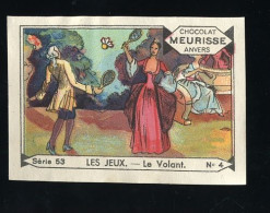 Meurisse - Ca 1930 - 53 - Les Jeux, Games - 4 - Le Volant, Badminton - Other & Unclassified