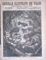 Giornale Illustrato Dei Viaggi 27 Maggio 1880 Giffard Zambeccari Afgani Incendio - Ante 1900