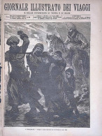 Giornale Illustrato Dei Viaggi 24 Giugno 1880 Saccheggi Dei Turcomanni Atalanta - Vor 1900