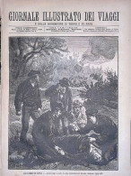 Giornale Illustrato Dei Viaggi 6 Maggio 1880 Assedio Parigi Rissa Marinai Canton - Ante 1900