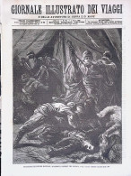 Giornale Illustrato Dei Viaggi 4 Marzo 1880 Dournaux Joubert Nel Sahara Fezzarah - Antes 1900